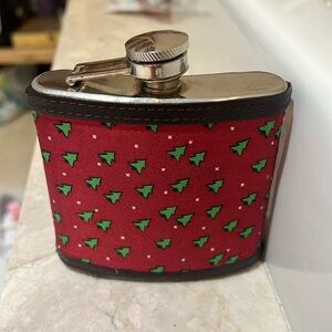 J. Crew Christmas flask
